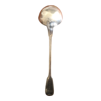 Solid silver ladle