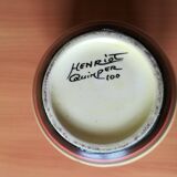 Earthenware vase by Henriot Quimper