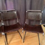 A set of six S33 chairs by Mart Stam, Thonet, Germany, 1960s.