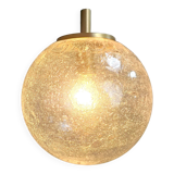 Vintage globe pendant light by Doria Leuchten, 1960s