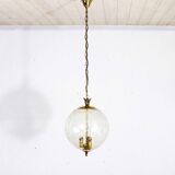 Limburg pendant lamp in glass and brass