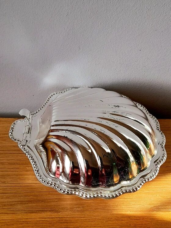 Beurrier coquillage en inox