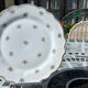 Lot de 5 assiettes  plates Limoges ULIM 1950