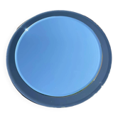 Miroir de salle de bain rond bicolore