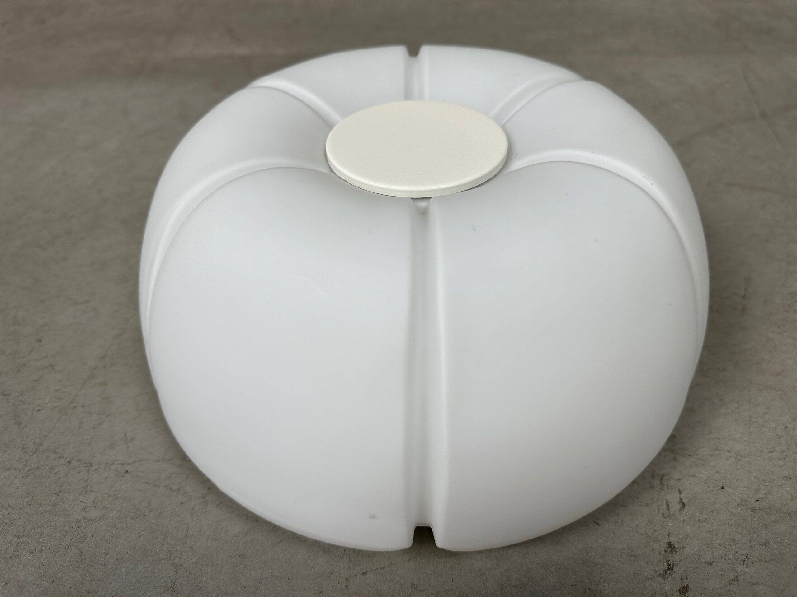 Vintage opaline ceiling lamp – Glashütte Limburg