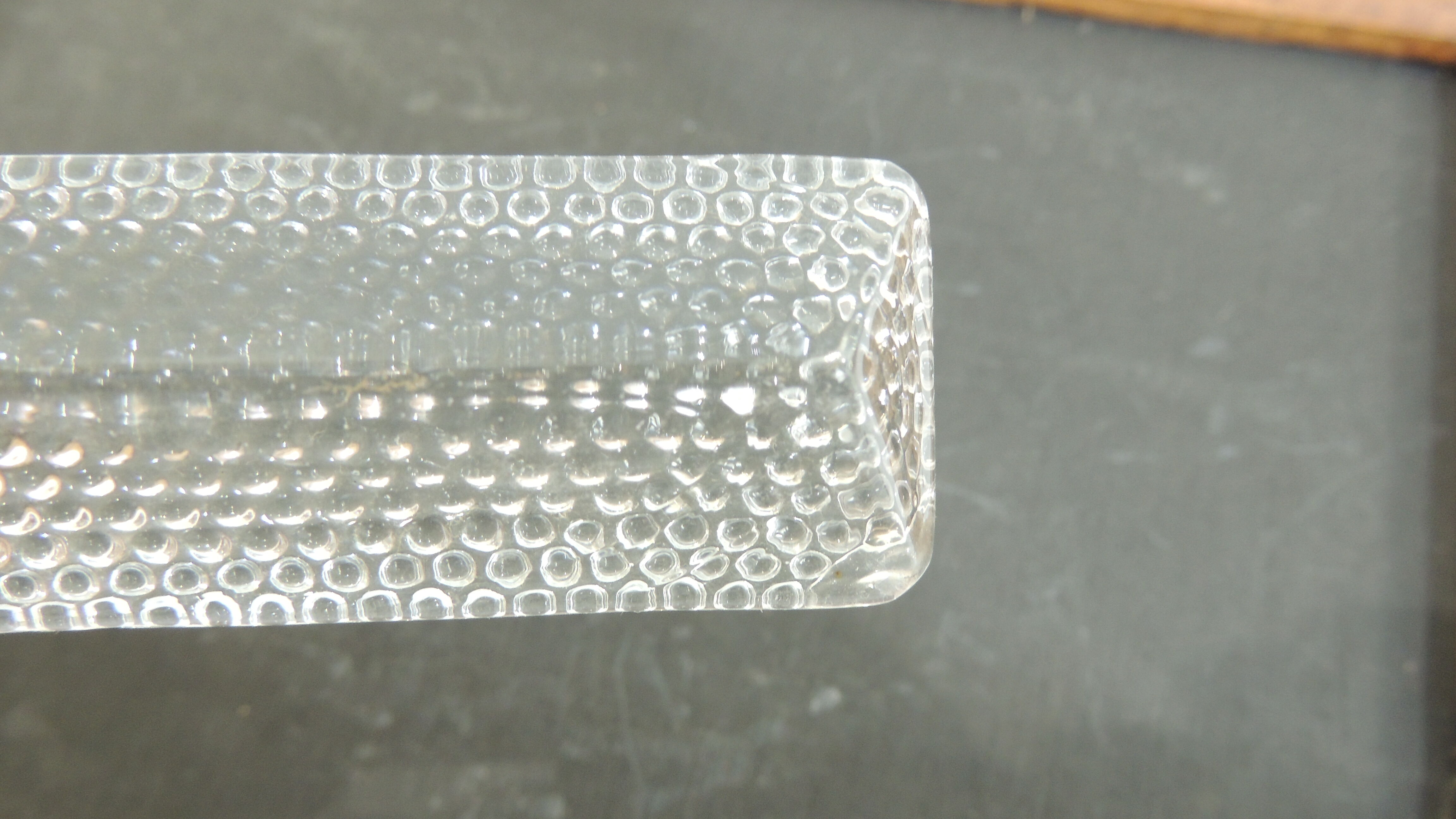 Twelve bead/vintage glass knife holders