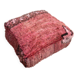 Handmade Berber Kilim pouf, floor cushion