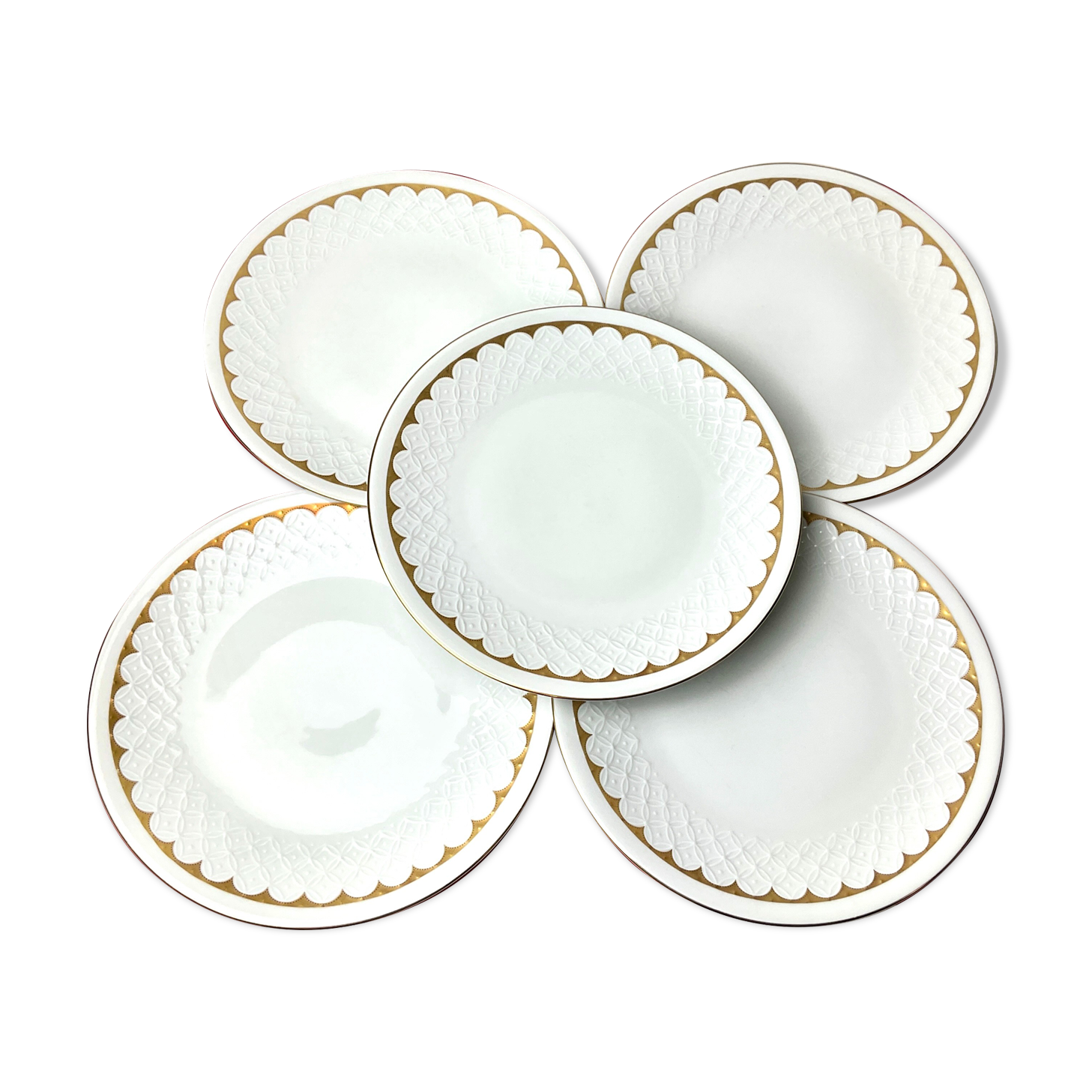 Set de 5 assiettes plates Jaeger&Co PMR Bavaria