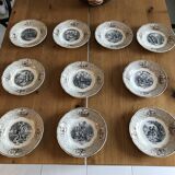 Lot of 10 plates Badonviller