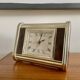 Art Deco travel alarm clock