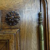Bedside table - early 1900 - marble/ceramic