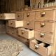 Exceptional antique workshop furniture
