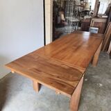 Dining room set table and 6 chairs Maison Regain in Elm
