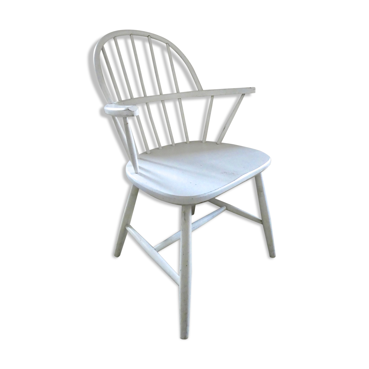 Abraham A Patijn's wooden armchair, 1950s