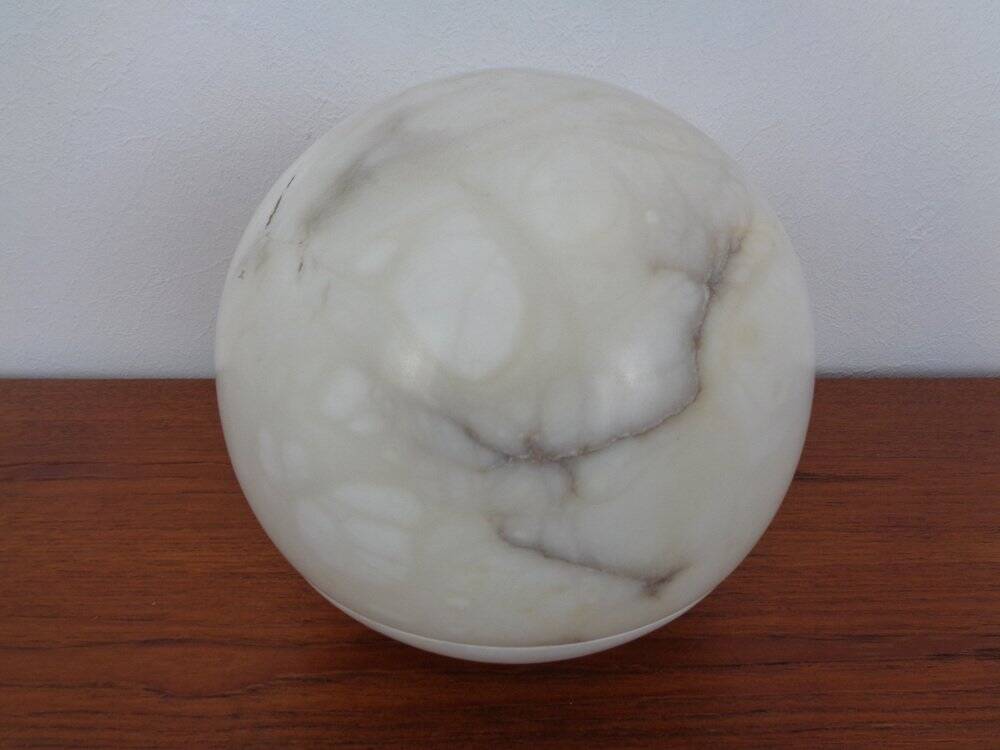 Marble Table Ball Lamp, 1960s