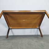 Haslev Wood and Tile Coffee Table by Otto Detlefsen, 1960s