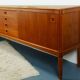 h. w. klein for bramin danish modern teak SIDEBOARD credenza 60s