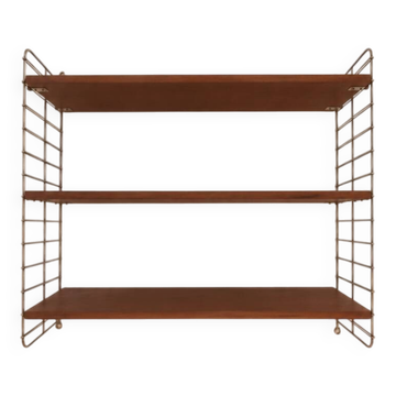 Renovated vintage shelves, String type, from the 1950s-60s.
