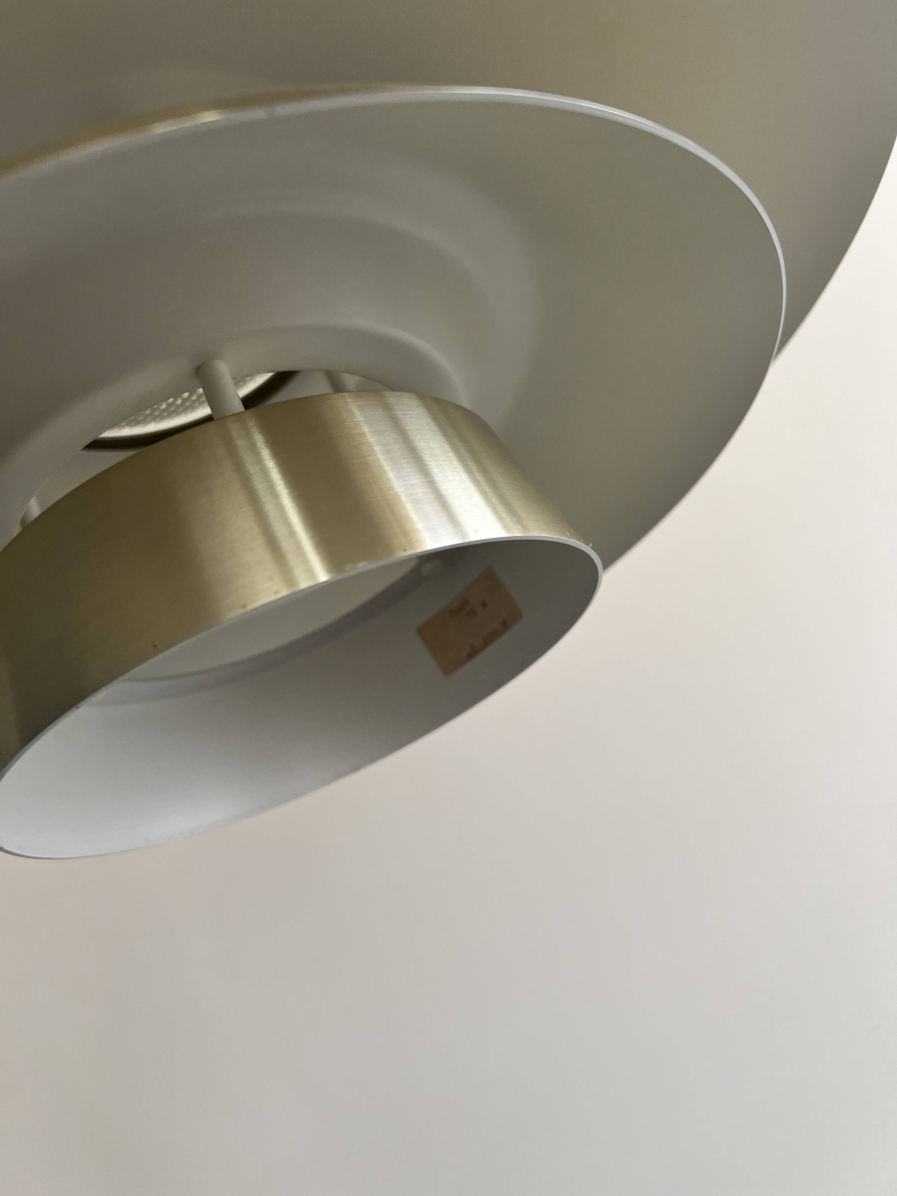 Vintage suspension by Bent Nordsted for Lyskaer, Denmark, 1960s.