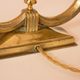 Pair of gilt bronze genet et michon lamps with original shades