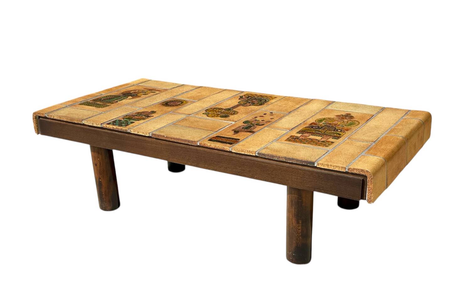 Ceramic coffee table by Roger CAPRON