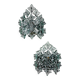 Pair of Murano cut glass wall sconces, Italy, 1970s