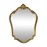 Vintage Ornate Gold Resin Wall-Mounted Mirror & Matching Console Table 5055