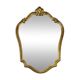 Vintage Ornate Gold Resin Wall-Mounted Mirror & Matching Console Table 5055