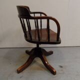 Antique swivel office chair
