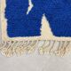 Blue Moroccan rug, living room rug 250/150cm