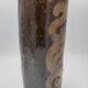 Vase tube en grès Jean Claude Monange