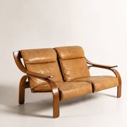 Canapé Woodline, Marco Zanuso pour Arflex, 1962