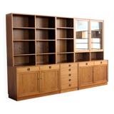 vintage wall unit | bookcase | teak | Swedish
