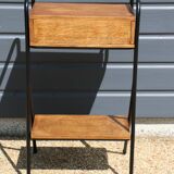 dark bedside table 1960