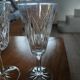4 antique stemmed glasses