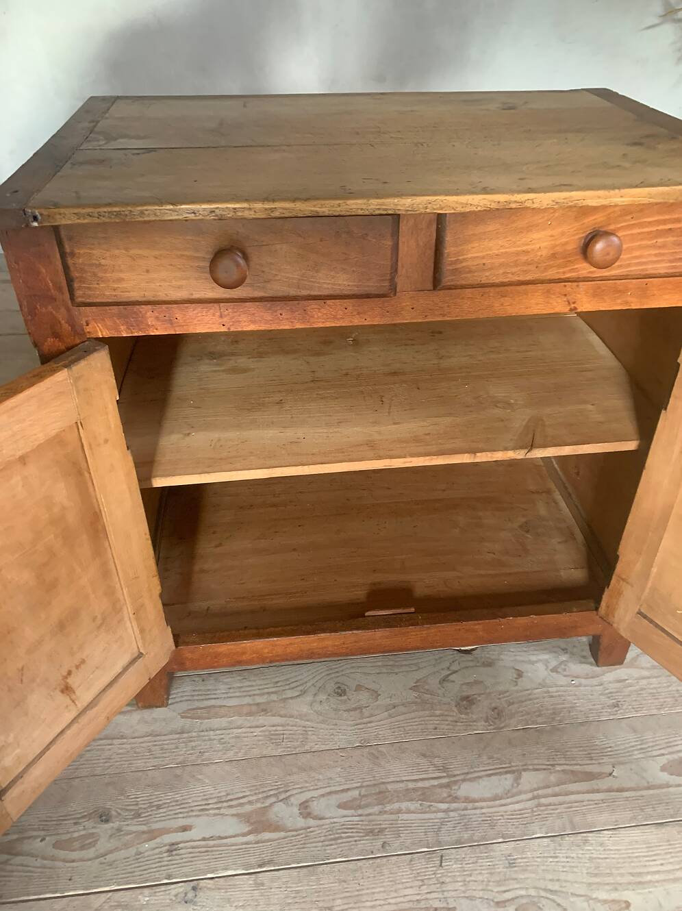 Vintage wooden Parisian sideboard