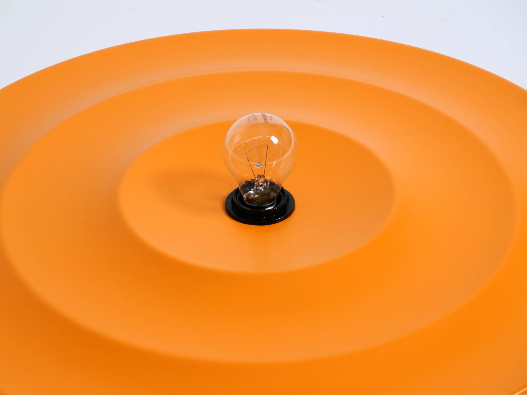 Large round original ceiling or wall lamp | Ø 60 cm | Mid Century Space Age