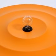 Large round original ceiling or wall lamp | Ø 60 cm | Mid Century Space Age