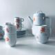 Coffee service or porcelain tea