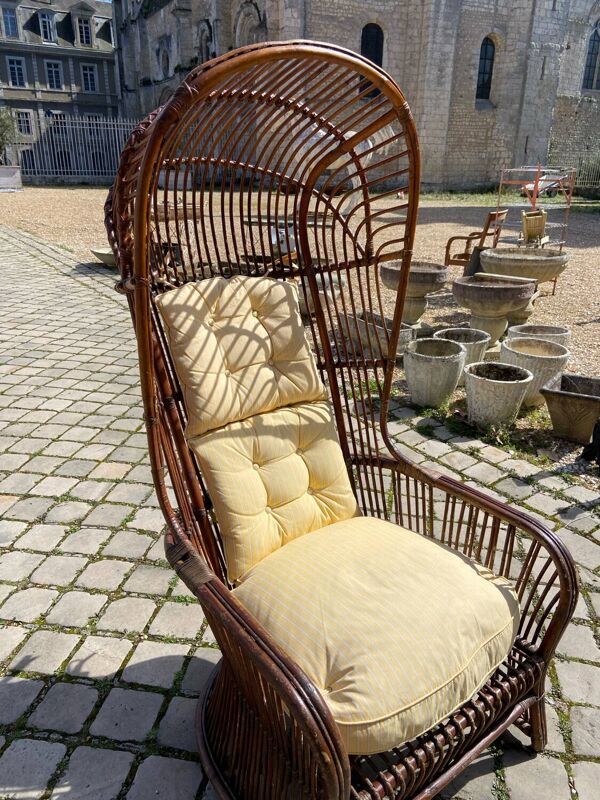 Fauteuil en rotin