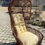 Fauteuil en rotin