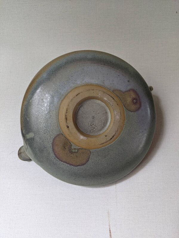 Théière en céramique artisanale décoration campagne japandi