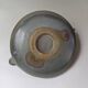 Ceramic teapot, artisanal, Japandi countryside decoration.