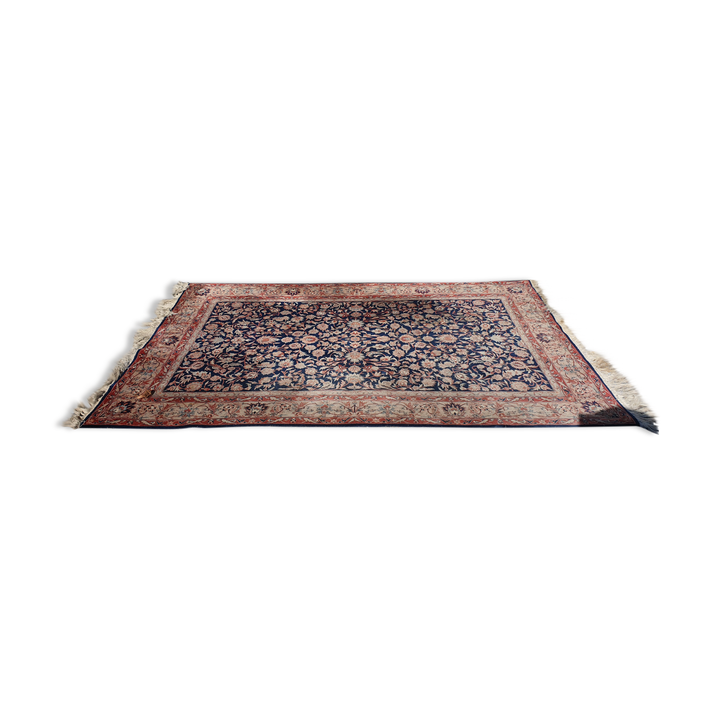 Persian carpet isfahan silk wool