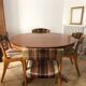 Série 4 chaises vintages style scandinave