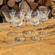 Verres à Vouvray anciens service de quatre et un offert