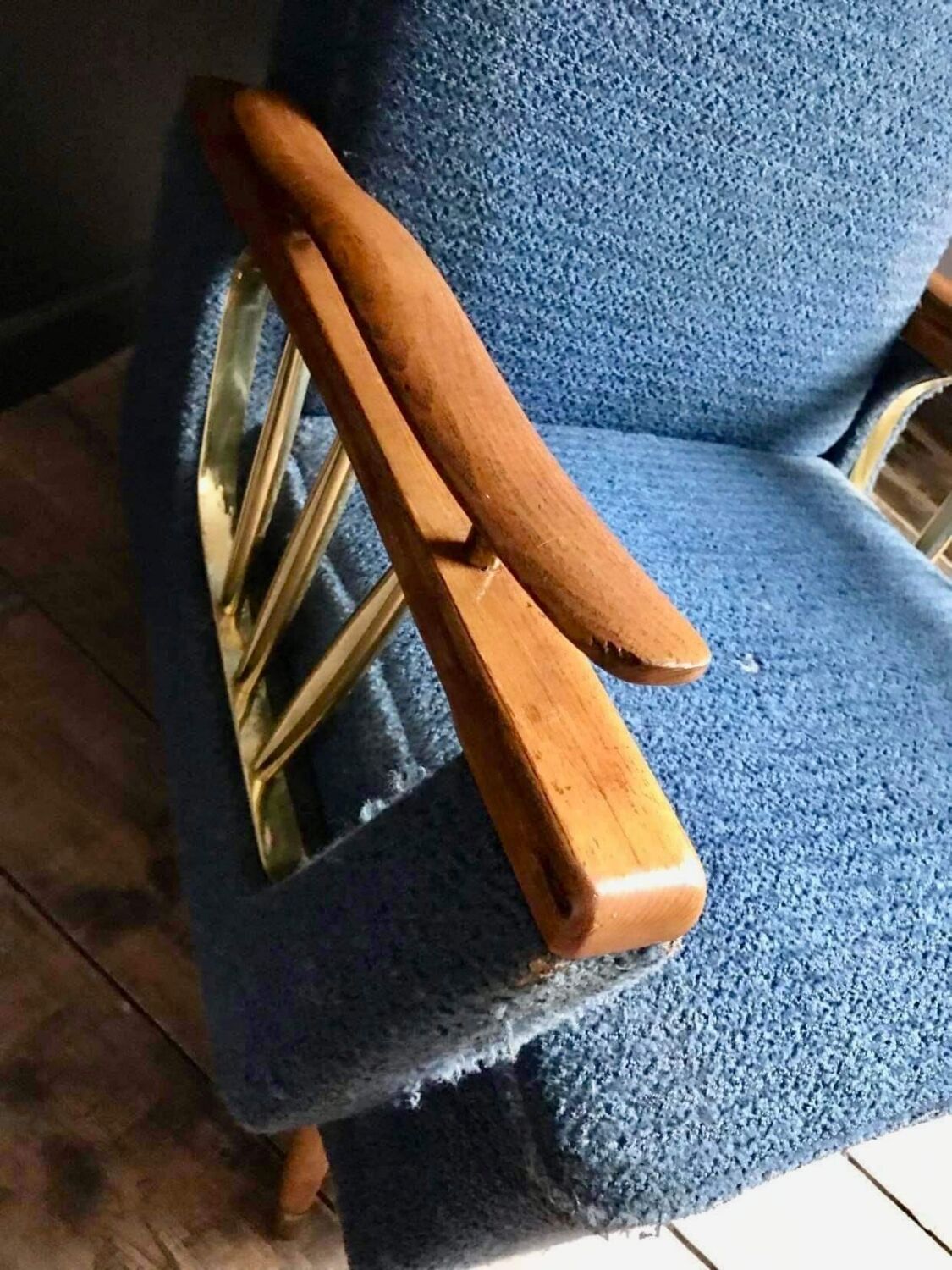 Fauteuil vintage, meuble siège ancien