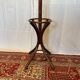 Antique curved wooden parrot coat rack