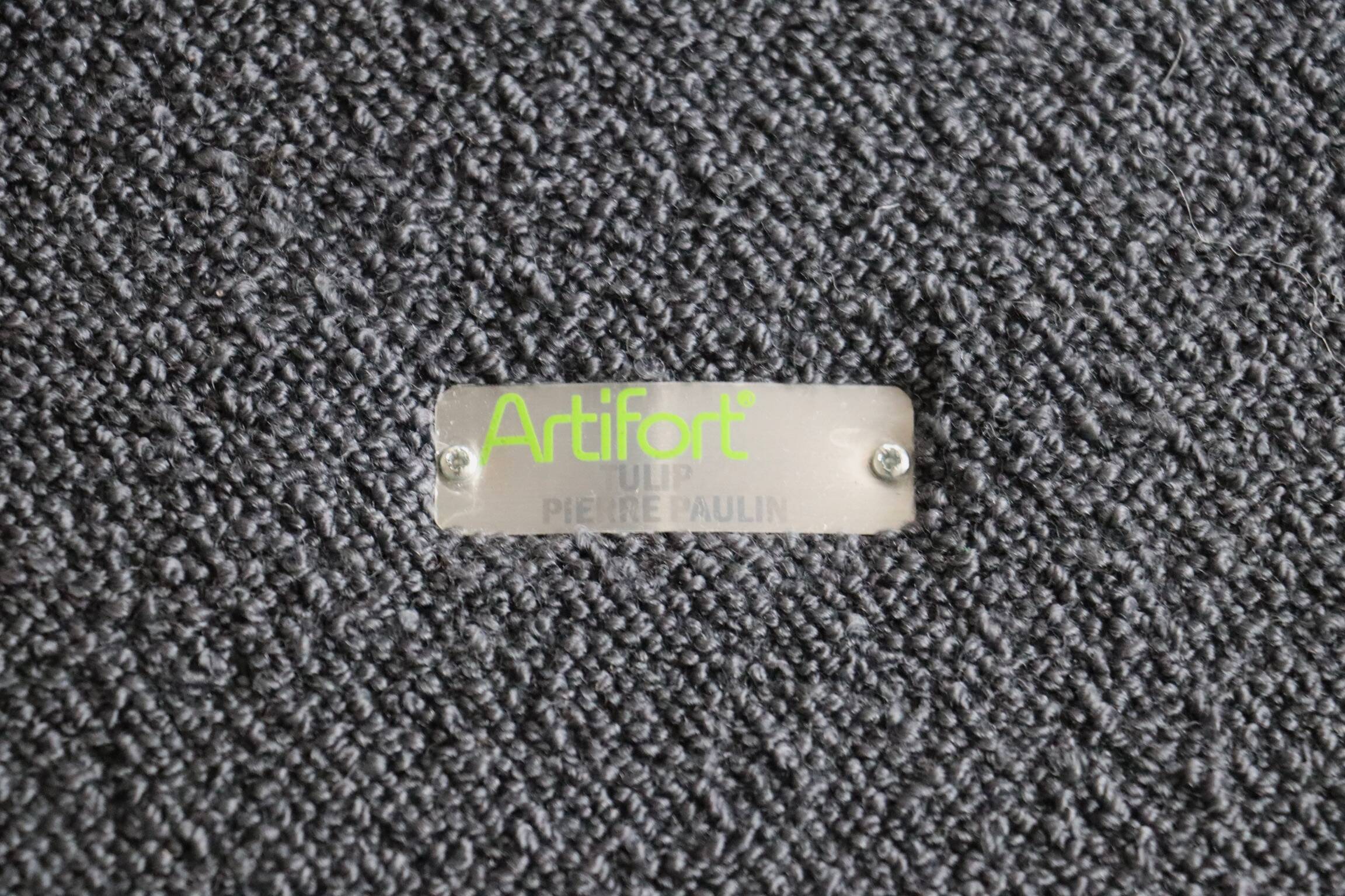 Artifort F545 Big Tulip With Ottoman By Pierre Paulin