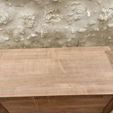 Louis XVI style chest of drawers in Versailles gray patinated cherry